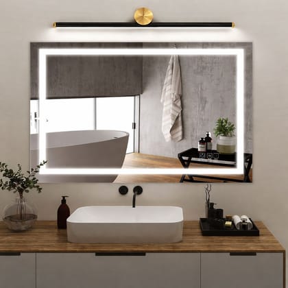 SPARKWORLD LED Picture/Vanity Wall Light (3 Color Mode) – Gold & Black, Wall Mounted, Adjustable Angle | Colour: LX775WL/12W/GD/BK
