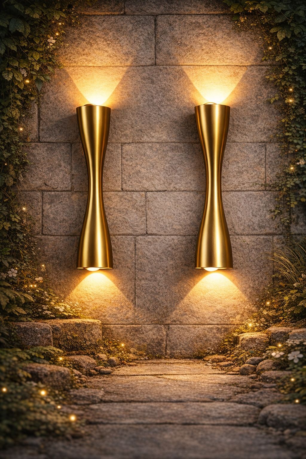 SPARKWORLD Head Up and Down Wall Lamp, Creative Small Waist Design Wall Light | Colour: Yellow