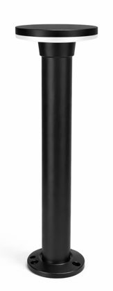 SPARKWORLD Modern Outdoor Garden Pole Light | Bollard Light with Warm White LED | Weatherproof Landscape Pathway Light | Colour: LX488/12W|PL