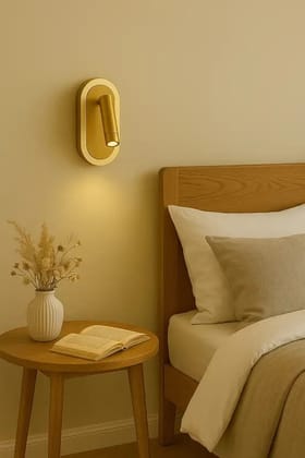 SPARKWORLD Swing Arm Wall Light Wall Lamp With Bulb | Colour: Spot