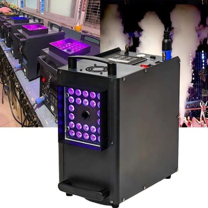 SPARKWORLD 3500w HEAVY UPPER Fog Smoke Machine +36 LED REMOTE CONTROL BOOSTER For Party Disco Dj Bar multi-angle Atmosphere Equipment Stage Smoke Machine | Colour: 3500w(WithLED) SPARKWORLD 3500w HEAVY UPPER Fog Smoke Machine +36 LED REMOTE CONTROL BOOSTER For Party Disco Dj Bar multi-angle Atmosphere Equipment Stage Smoke Machine | Colour: 3500w(WithLED)