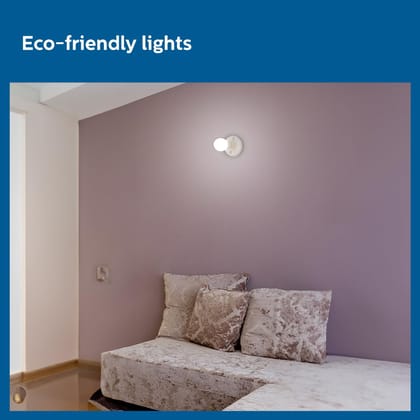 Philips 9-Watts B22 LED Cool Day White LED Bulb, Pack of 10, (Ace Saver)