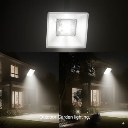 SPARKWORLD Square Surface LED Panel Light (White Body)
