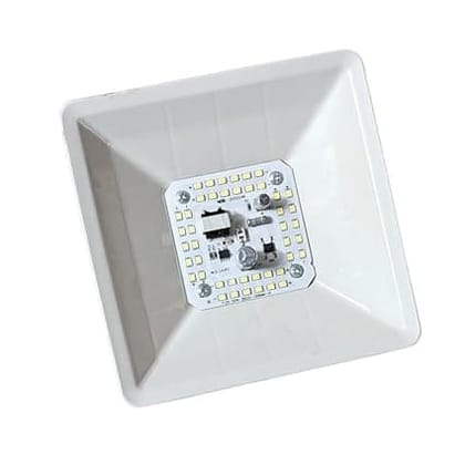 SPARKWORLD Square Surface LED Panel Light (White Body)