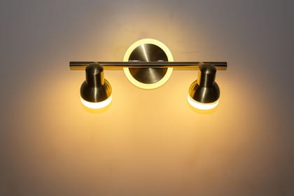SPARKWORLD Modern Dual-Head LED Wall Light | Colour: 2-Head