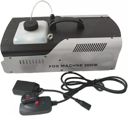 SPARKWORLD 2000WATT FOG MACHINE Fog & Haze Machine Remote Controlled (Used for: Stage, Party Halls, Garden Party Areas, Disco Clubs, Acting & Theater Sets)