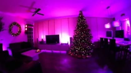 SPARKWORLD 120 LEDs 5 m Pink Steady Strip Rice Lights (Pack of 5)