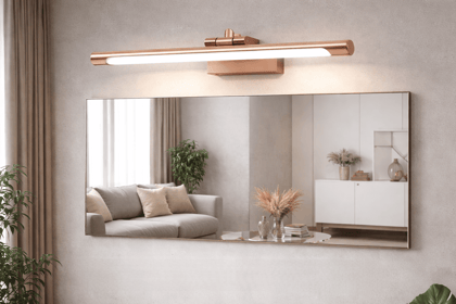 SPARKWORLD 12W LED Picture / Vanity Wall Light (3 Color Mode) – Rose Gold Finish, Adjustable, Wall Mounted | Colour: LX375WL|12W|CP