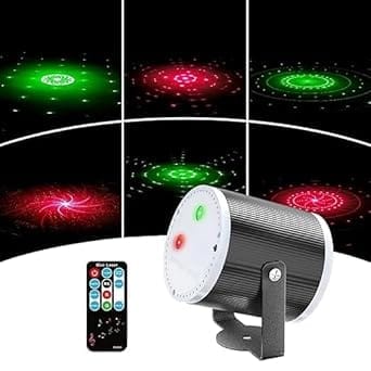 SPARKWORLD LED Party Light Projector | Colour: Cylinder Laser