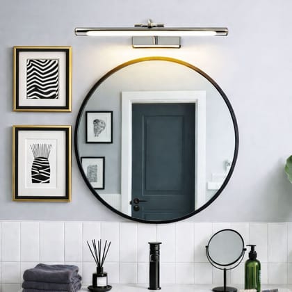 SPARKWORLD LED Picture / Vanity Wall Light (3 Color Mode) – Polished Chrome Finish, Adjustable, Wall Mounted | Colour: LX375WL|12W|PB