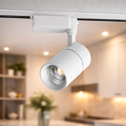 SPARKWORLD 20W LED Ceiling Spot Light | Rotatable Track Focus Light | Natural White | Pack of 1 (Track Not Included) SPARKWORLD 20W LED Ceiling Spot Light | Rotatable Track Focus Light | Natural White | Pack of 1 (Track Not Included)