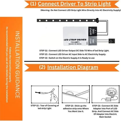 SPARKWORLD 240 LEDs 5 m Yellow Steady Strip Rice Lights (Pack of 3)