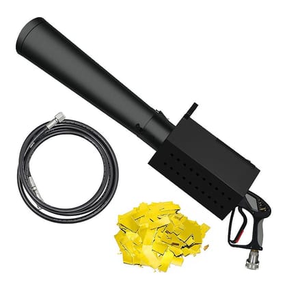 SPARKWORLD CO2 Jet Blaster DJ Stage Equipment for Stage Show Gender Reveal Co2 Confetti Cannon Gun | Colour: Confetti Gun