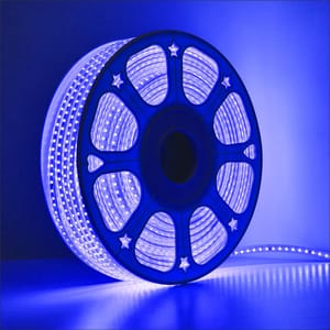 SPARKWORLD LED Rope Light Blue | Waterproof Flexible Strip for Decoration, Outdoor, Balcony, Garden, Festival Lighting | Size: 30 M