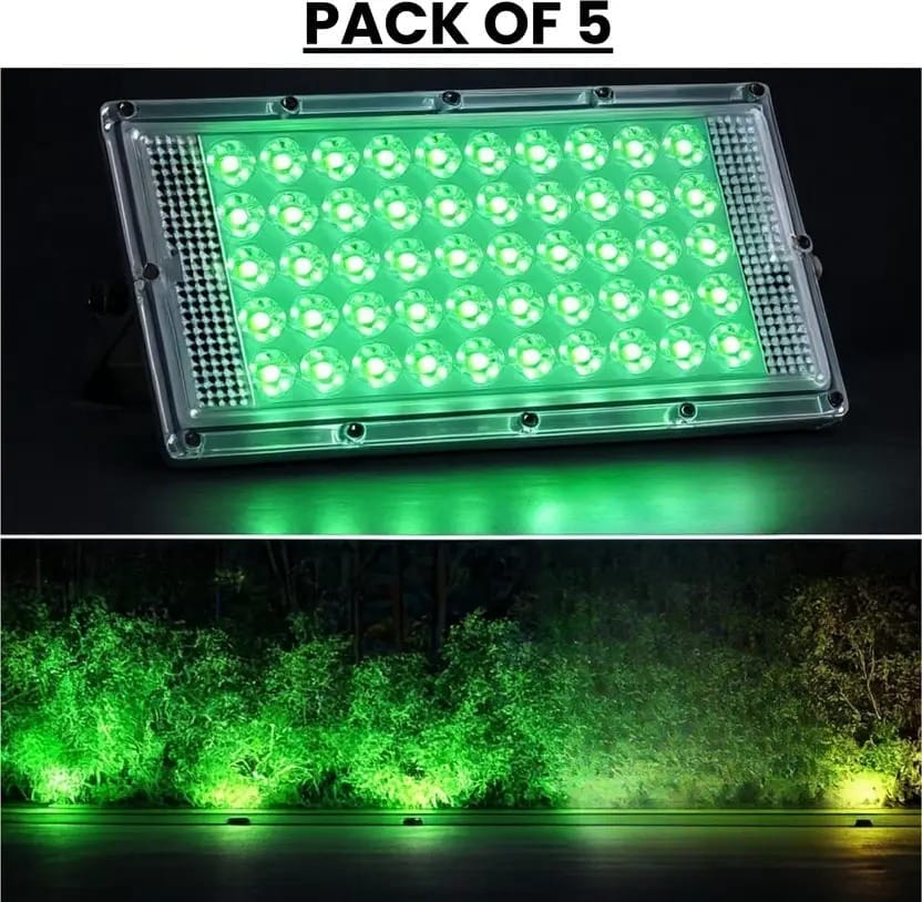 SPARKWORLD 50W BRICK LIGHT Flood Light Outdoor Lamp (Green)