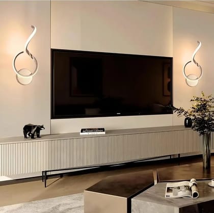 SPARKWORLD Wallchiere Wall Lamp With Bulb | Colour: Twisted Loop