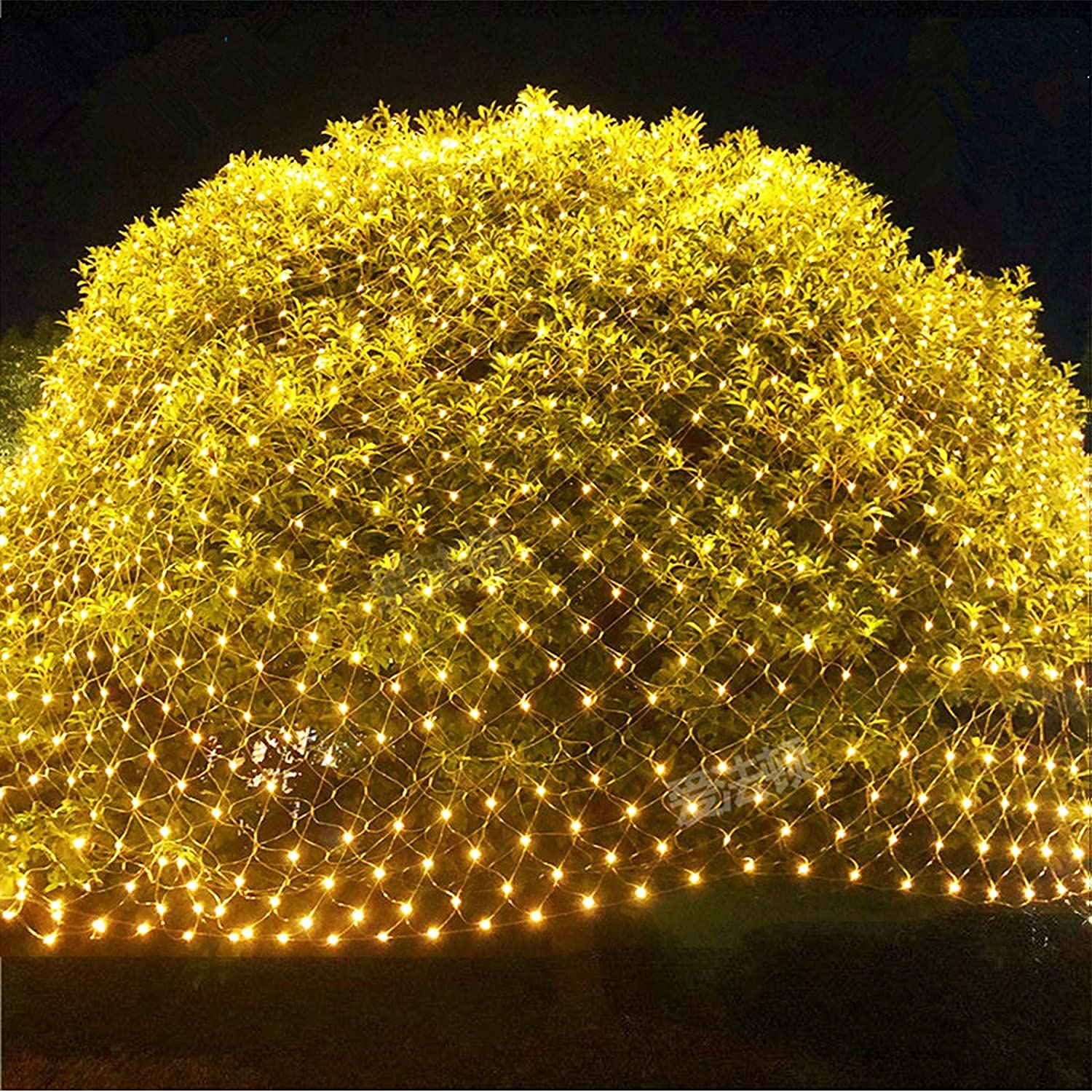 SPARKWORLD LED Net Mesh String Lights - Diwali Lights, LED Lights For Home Decoration 192 Leds 8 Modes (3X2M Warm-White)(Pvc) | Colour: Yellow