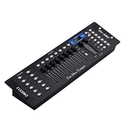 SPARKWORLD DMX512 Master 240 Channel Professional DJ Lighting Controller | 240 Scenes Mixer Console for Stage, Disco, Par Lights & Moving Heads