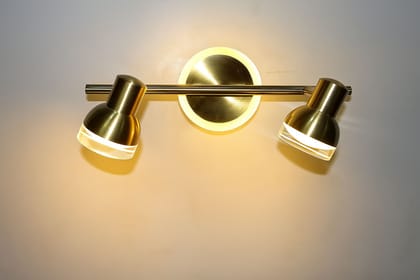 SPARKWORLD Modern Dual-Head LED Wall Light | Colour: 2-Head
