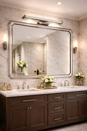 SPARKWORLD LED Picture Light | 3 Color Mode (Warm / Natural / Cool White) | Crystal Bar Wall Light for Mirror, Painting & Wall Frame | Colour: LX175WL|8W|PB